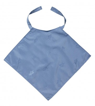 Triangular Jacquard PU Apron - Blue