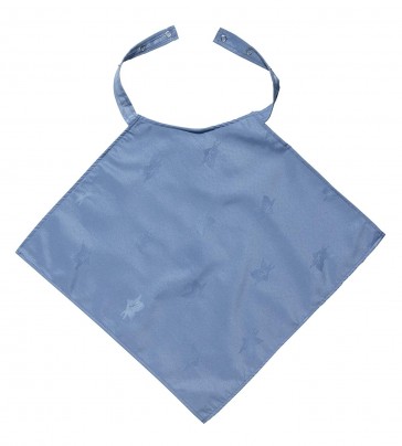 Triangular Jacquard PU Apron - Blue