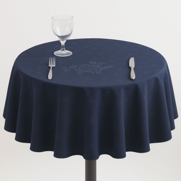 Table Cloth Rose Design 62 inches - Circular 