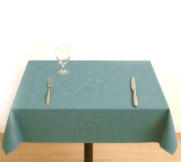 Table Cloth Rose Design 54x70 inches - Rectangular