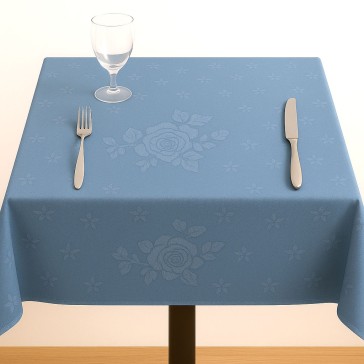 Table Cloth Rose Design 35x35 inches - Square