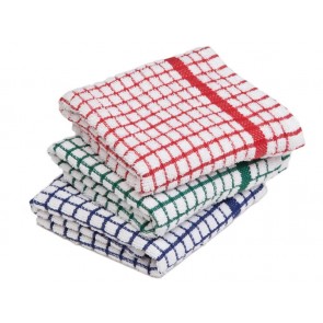 Small Check - TEA TOWEL 1 DOZEN