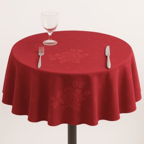 Table Cloth Rose Design 52 inches - Circular 