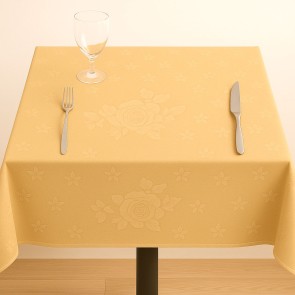 Table Cloth Rose Design 54x54 inches - Square