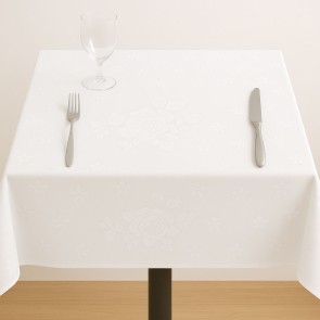 Table Cloth Rose Design 45x45 inches - Square