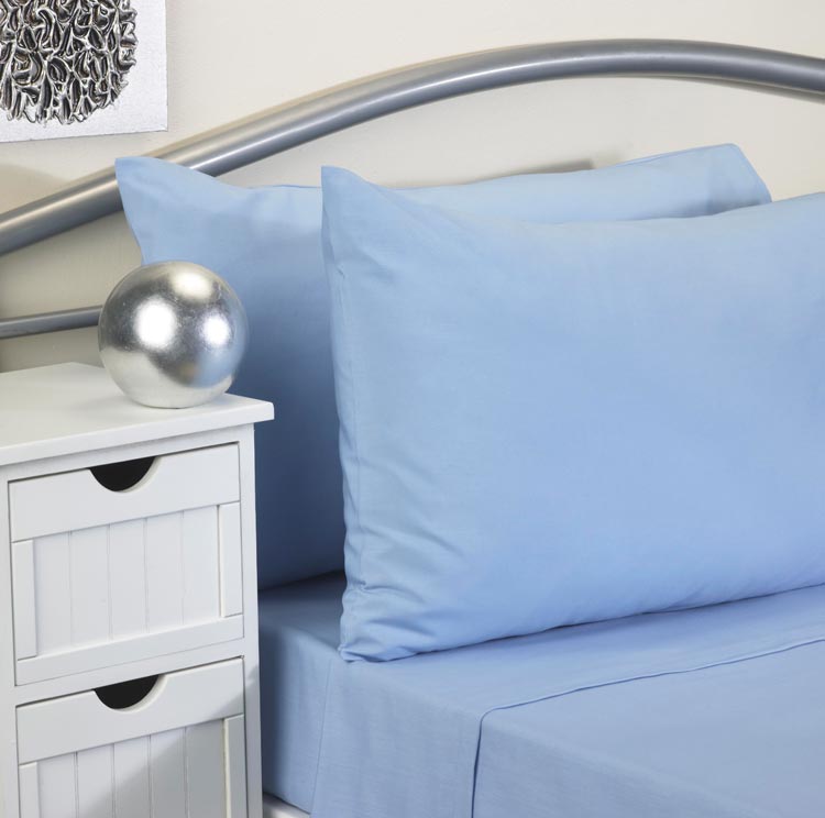 Softguard Flame Retardant Pillowcase Plain Dyed Quality Luxury Towels, Bathrobes & Bed